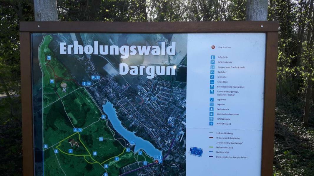 Ferienhaus Paul Am Klostersee, Urlaub Mit Hund Dargun Kültér fotó