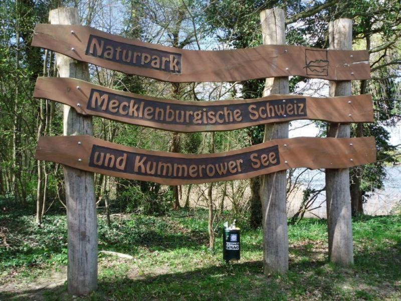 Ferienhaus Paul Am Klostersee, Urlaub Mit Hund Dargun Kültér fotó
